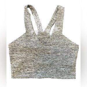 Quince Workout Crop Tank with Built-In Sports Bra – Size Small